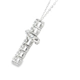 Diamond cross pendant