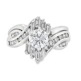 Estate 3/4ct Diamond Wedding Set