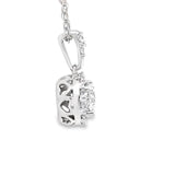 Halo Diamond Necklace