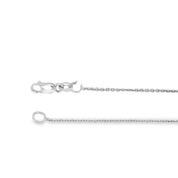 Diamond-Encrusted Cross Necklace