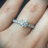 Classic Engagement Semi-Mount Ring