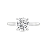 1.5ct Lab Hidden Halo Engagement Ring