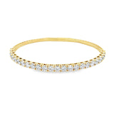 Stackable Lab Diamond Flex Bangle