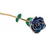 Lacquered Rose in Precious Metal
