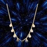 Timeless Necklace with Splendid Diamonds