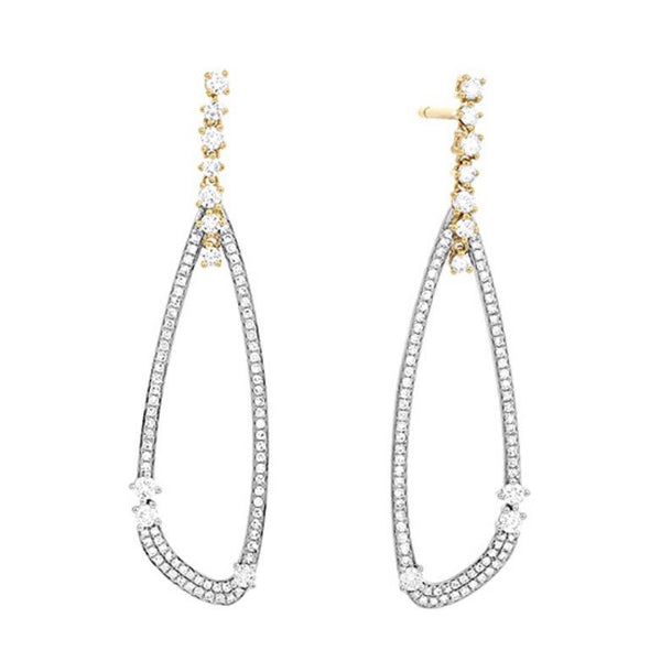 Diamond Shimmering Earrings