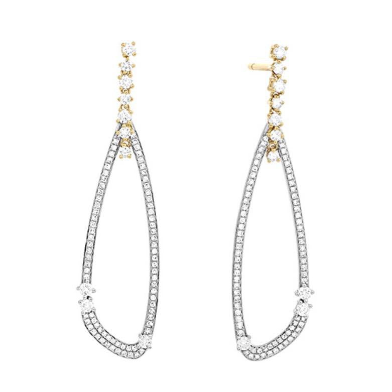 Diamond Shimmering Earrings