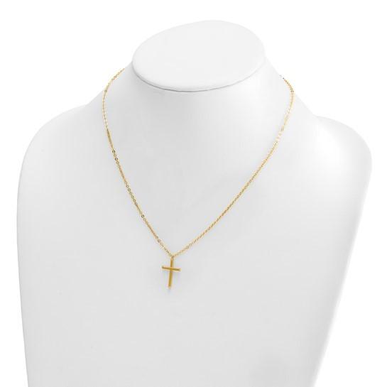 Gold Cross Necklace