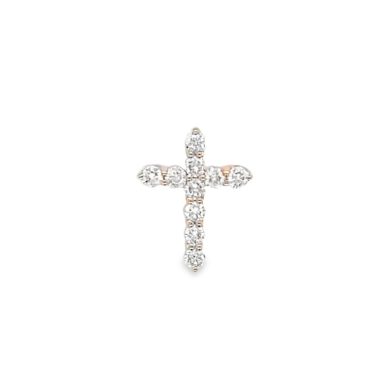Petite Diamond Cross Pendant