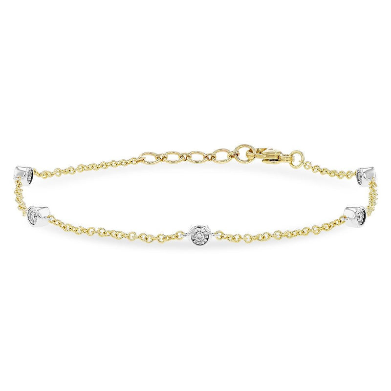 Diamond-by-the-Yard Bracelet