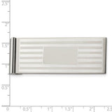 Engravable Stainless Steel Money Clip