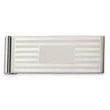 Engravable Stainless Steel Money Clip