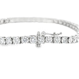 7cttw Lab Diamond Tennis Bracelet