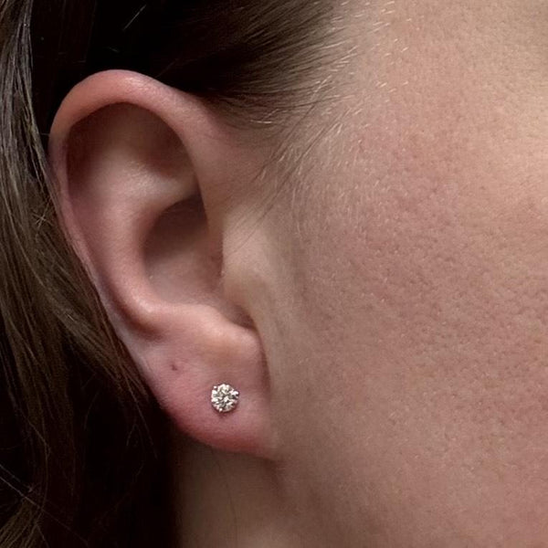 0.5cttw Lab Diamond Stud Earrings