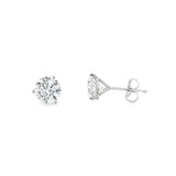 2cttw Lab Diamond Stud Earrings