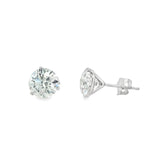 3cttw Lab Diamond Stud Earrings