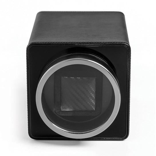 Black Faux Leather Single Watch Winder