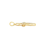 Infinity Cross Diamond Pendant