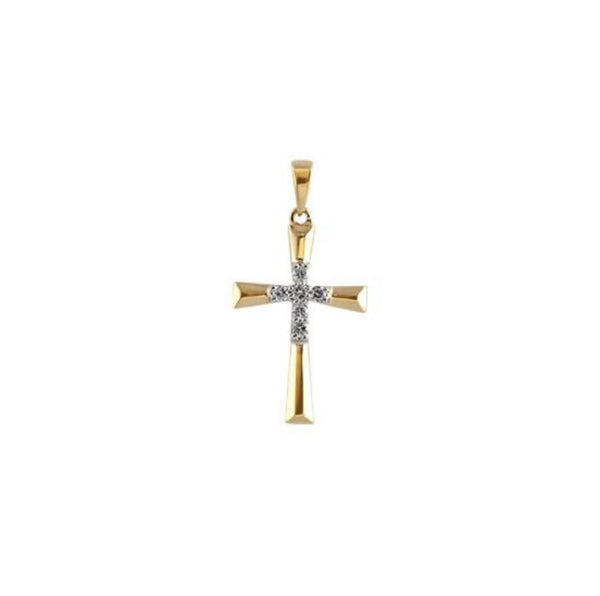 Diamond Cross-within-a-Cross Pendant