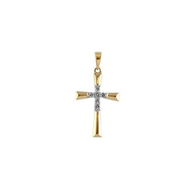 Diamond Cross-within-a-Cross Pendant