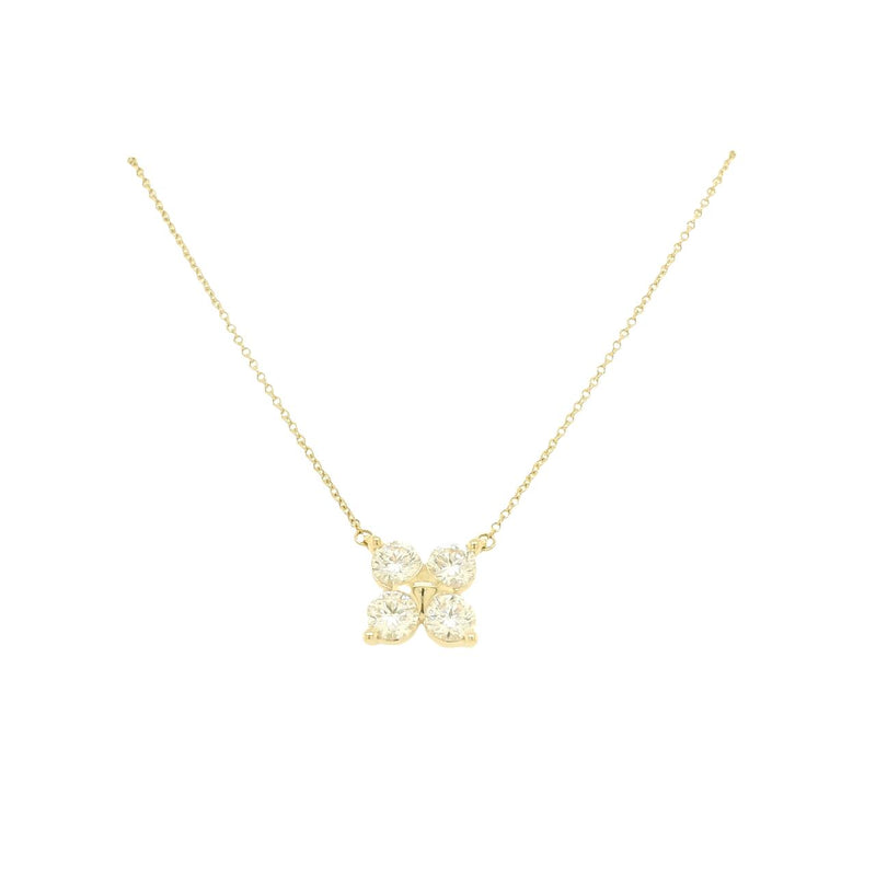 Diamond Flower Necklace