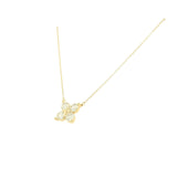 Diamond Flower Necklace