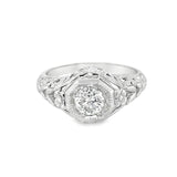 Vintage Solitaire Diamond Ring