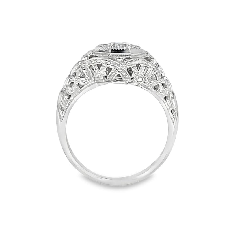 Vintage Solitaire Diamond Ring