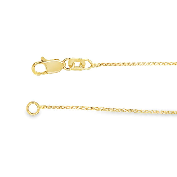 20" Wheat Chain in 14kt Yellow Gold