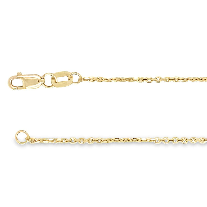 16" Gold Rolo Chain
