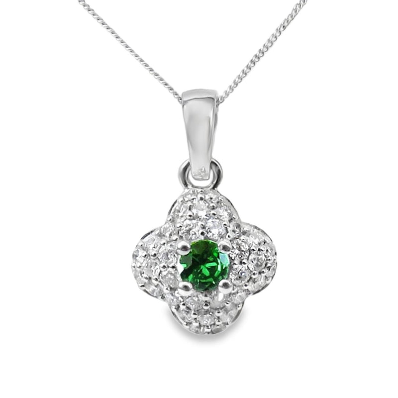 Green Tsavorite Necklace