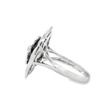 Onyx and Diamond Ring