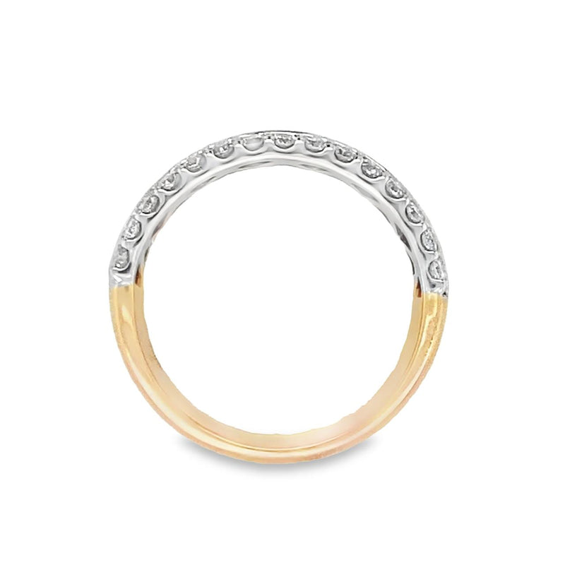 Double Row Anniversary Band