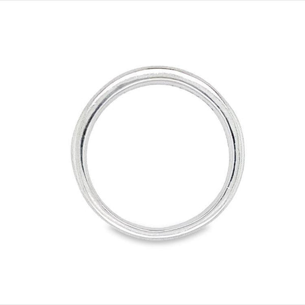 Platinum Princess-cut Diamond Band