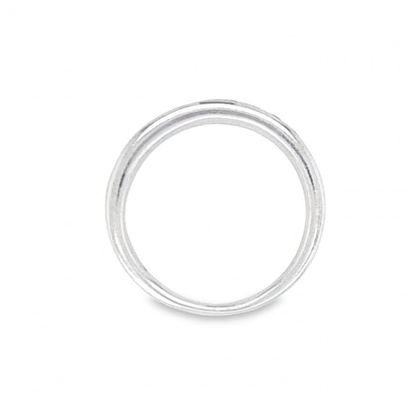 Channel Set Diamond Wedding Band