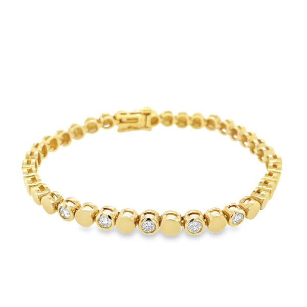 Five-Stone Add-a-Diamond Bracelet