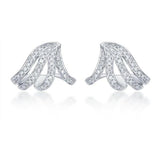 Earlobe Wrap Diamond Earrings