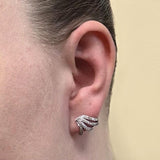 Earlobe Wrap Diamond Earrings