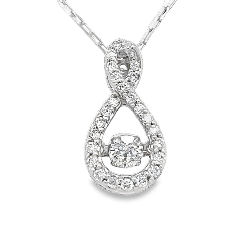 Infinity Diamond Pendant