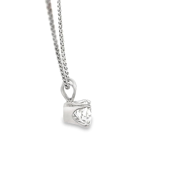 0.73 ct Diamond Solitaire Pendant
