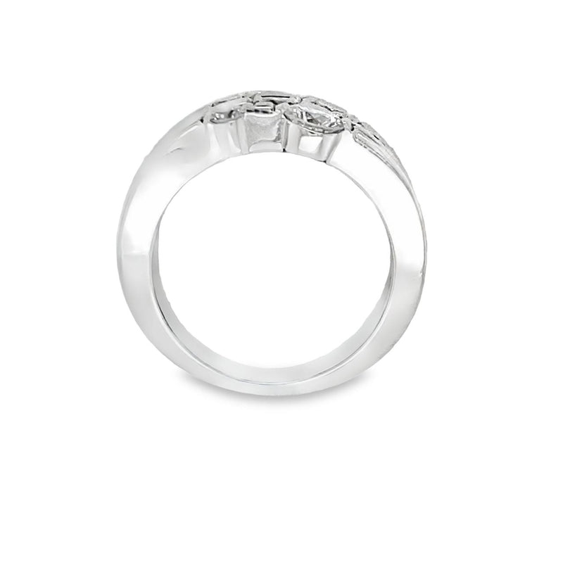 Quad Stack Diamond Ring