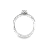 Leaf Cocktail Diamond Ring