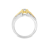 Two-Tone Diamond Ring
