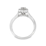 Halo Diamond Engagement Ring