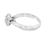 Halo Diamond Engagement Ring