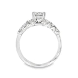 Semi-mount Engagement Ring with Fishtail Setting