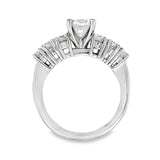 Large Classic Semi-Mount Engagement Ring