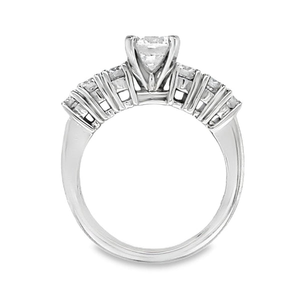 Large Classic Semi-Mount Engagement Ring