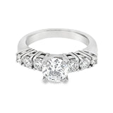 Large Classic Semi-Mount Engagement Ring