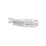 Princess Cut Diamond Estate Wedding Set
